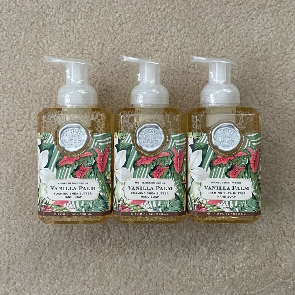 Michel Design Works Vanilla Palm Foaming Hand Soap (3-Pack)